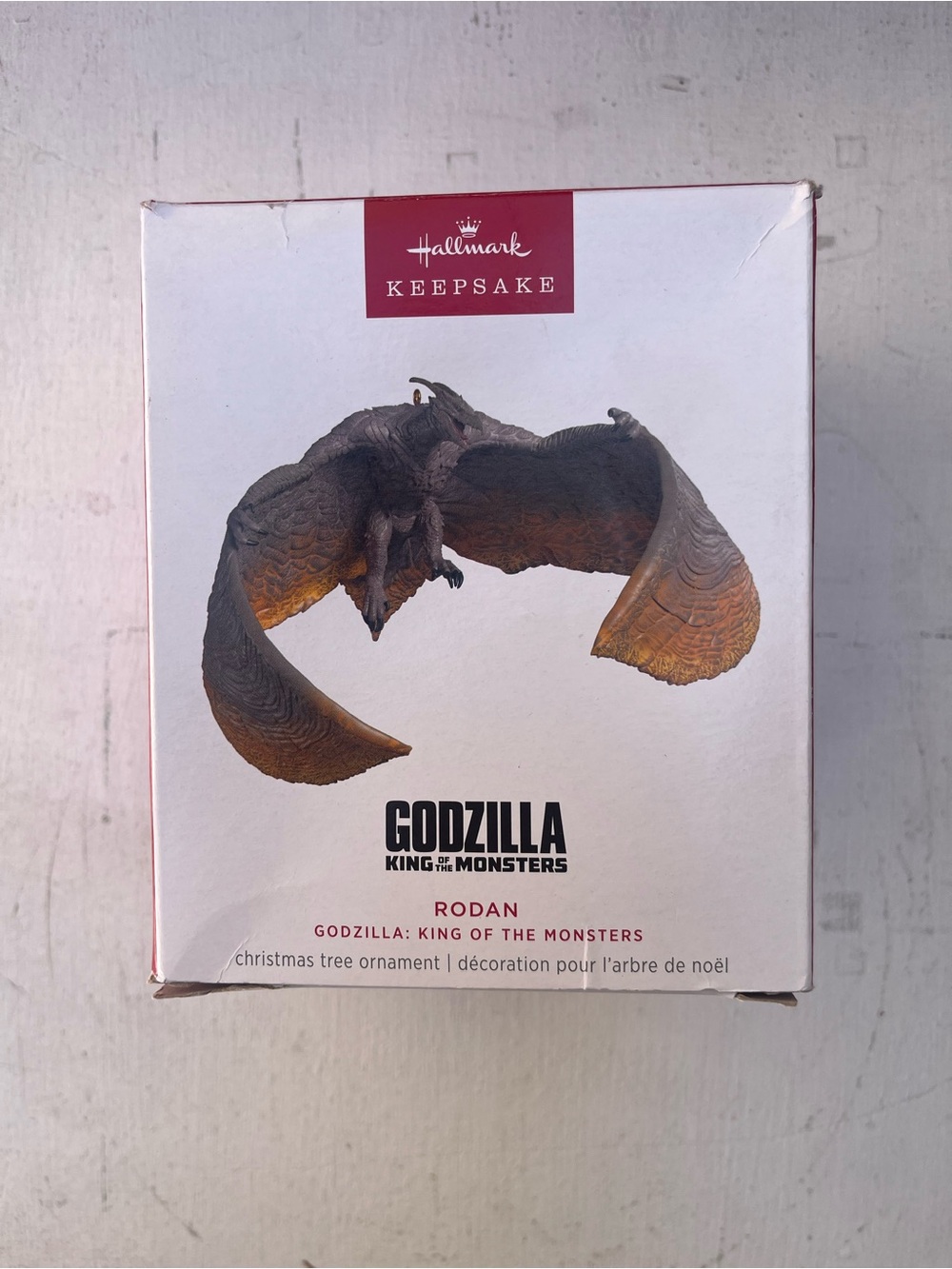 Hallmark Keepsake Rodan King of Monsters Godzilla Ornament